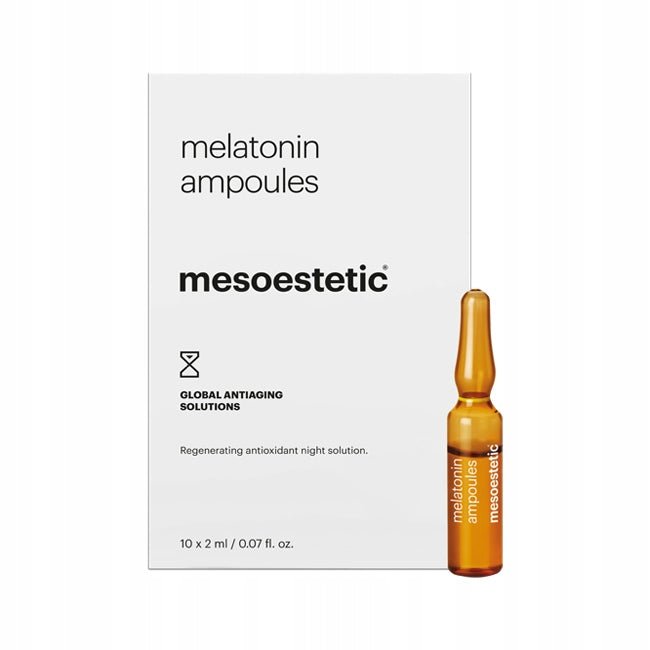 MESOESTETIC AMPUŁKI MELATONINA 10X2ML - dermes store