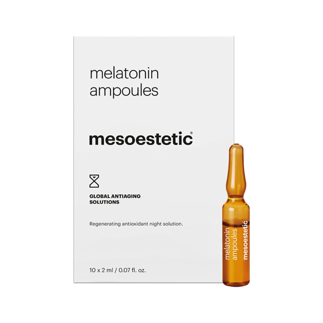 MESOESTETIC AMPUŁKI MELATONINA 10X2ML - dermes store