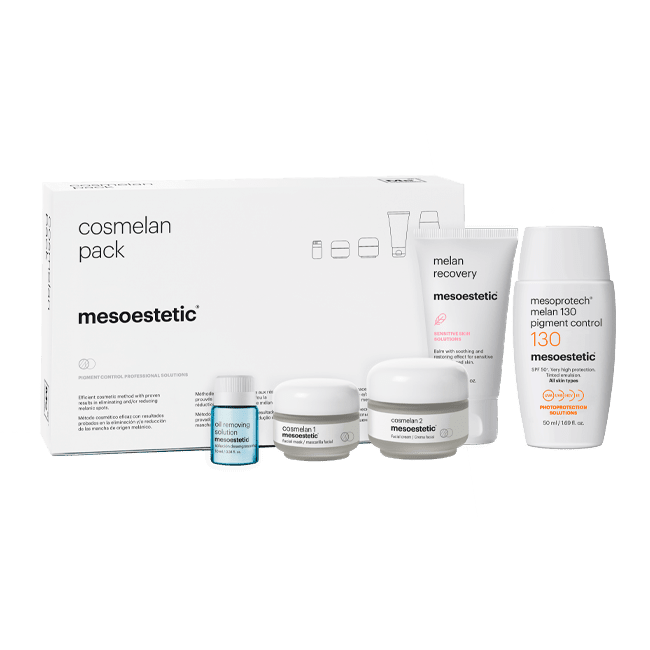 MESOESTETIC COSMELAN ZESTAW NA PRZEBARWIENIA - dermes store
