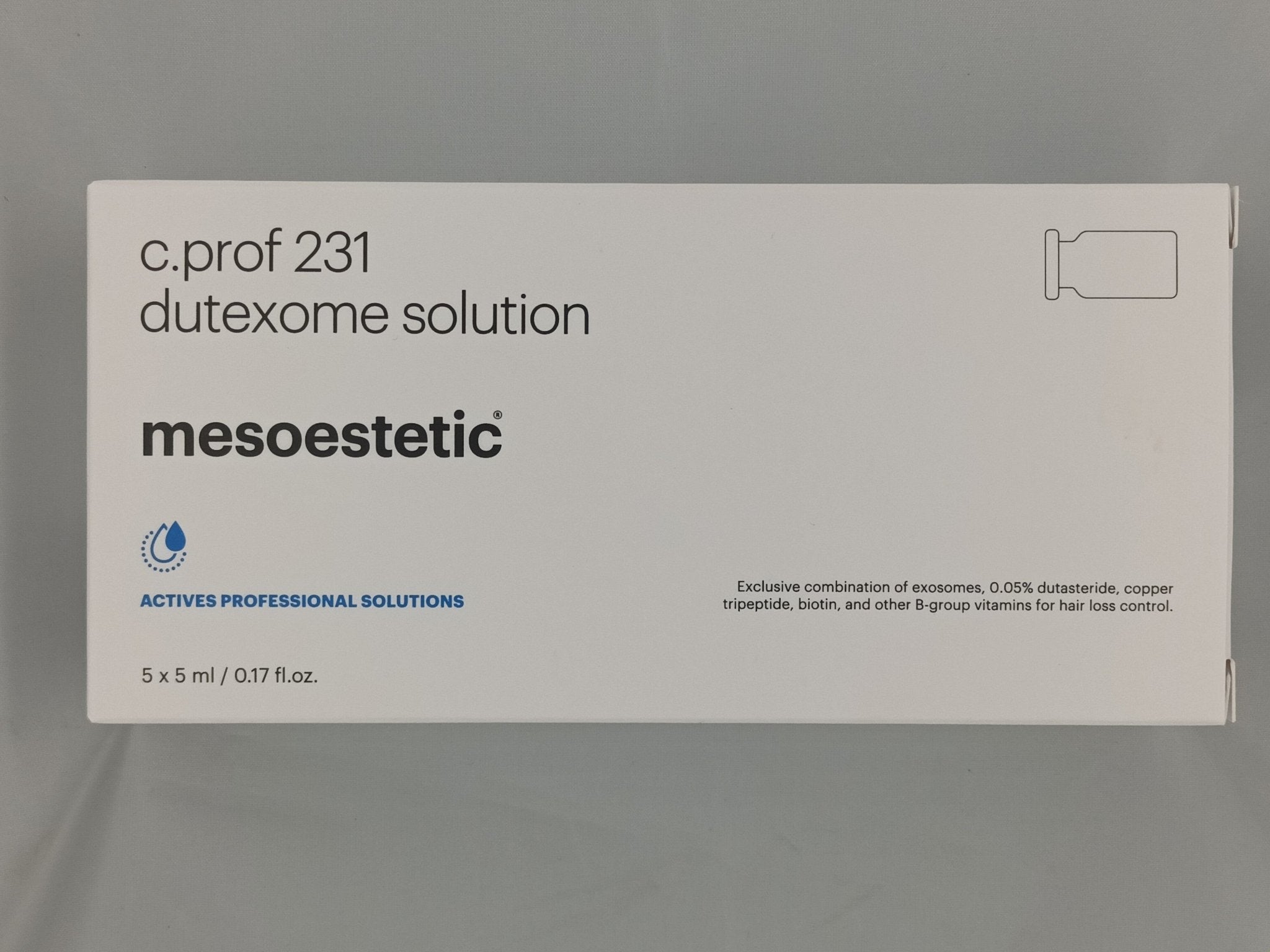 MESOESTETIC C.PROF 231 DUTEXOME SOLUTION 5ML. - dermes store