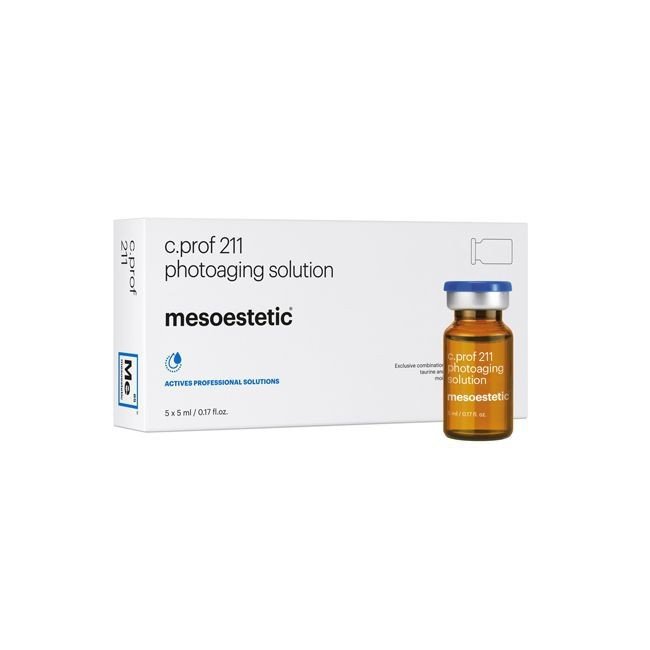 MESOESTETIC C.PROF.211 PHOTOAGING SOLUTION 5ML - dermes store