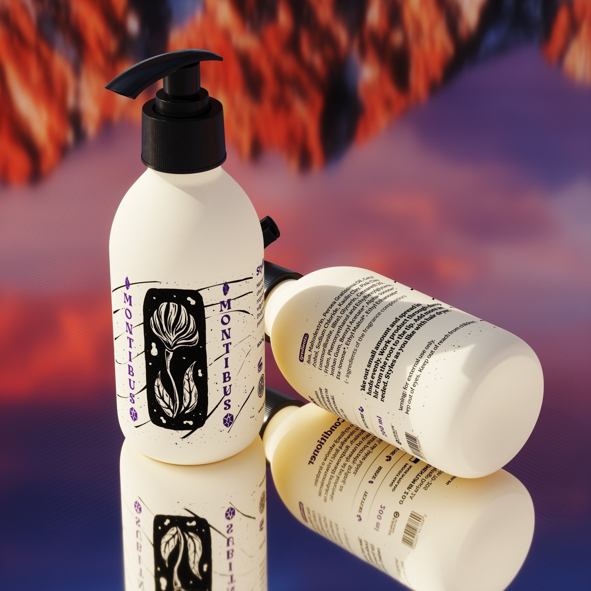 Montibus Styling Conditioner 200 ml. - dermes store