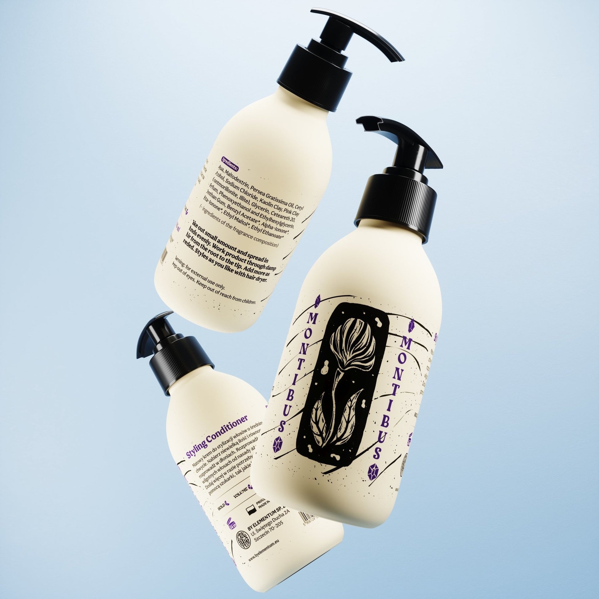 Montibus Styling Conditioner 200 ml. - dermes store