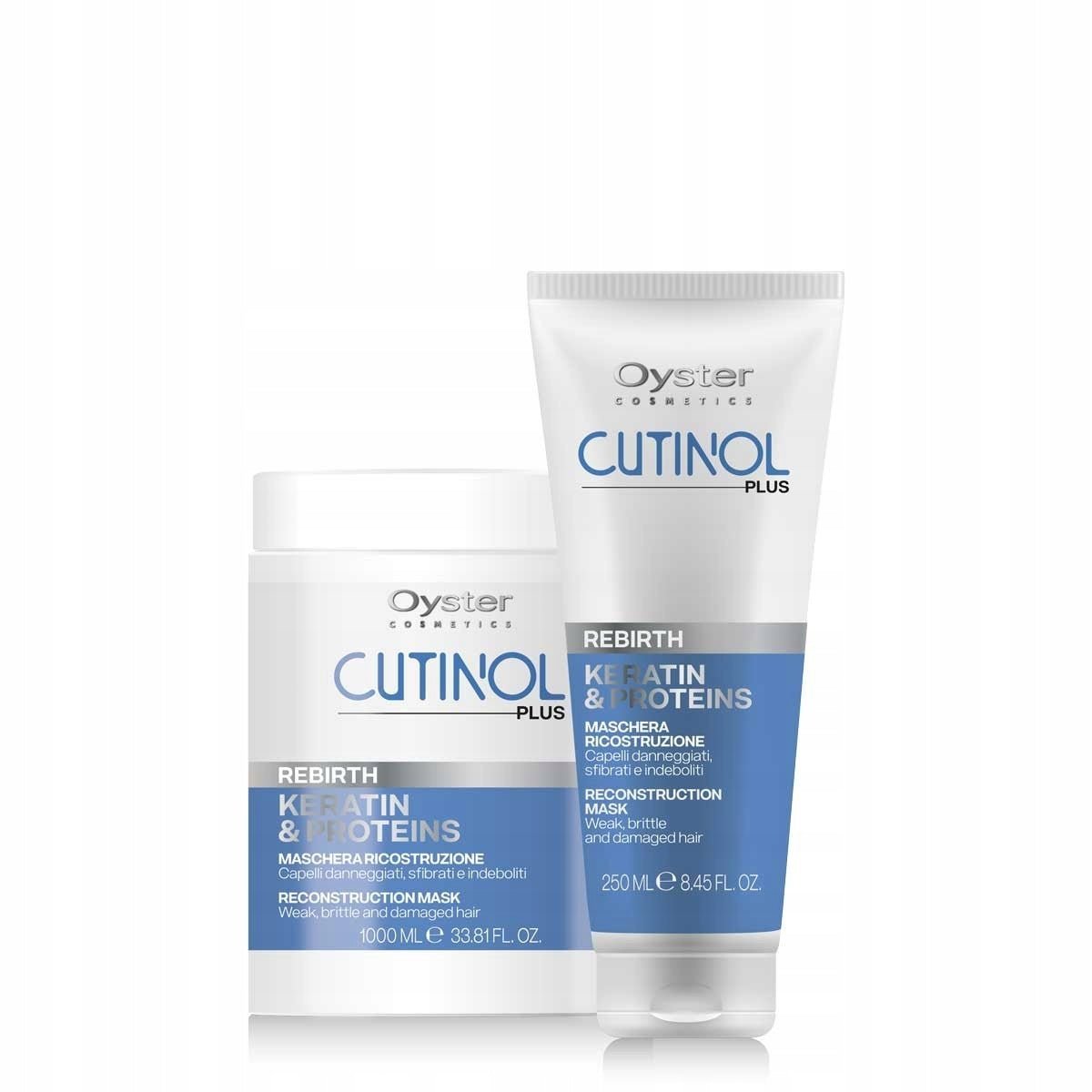 Oyster Cutinol Maska Rekonstrukcyjna Keratynowa Rebirth 200 ml. - dermes store