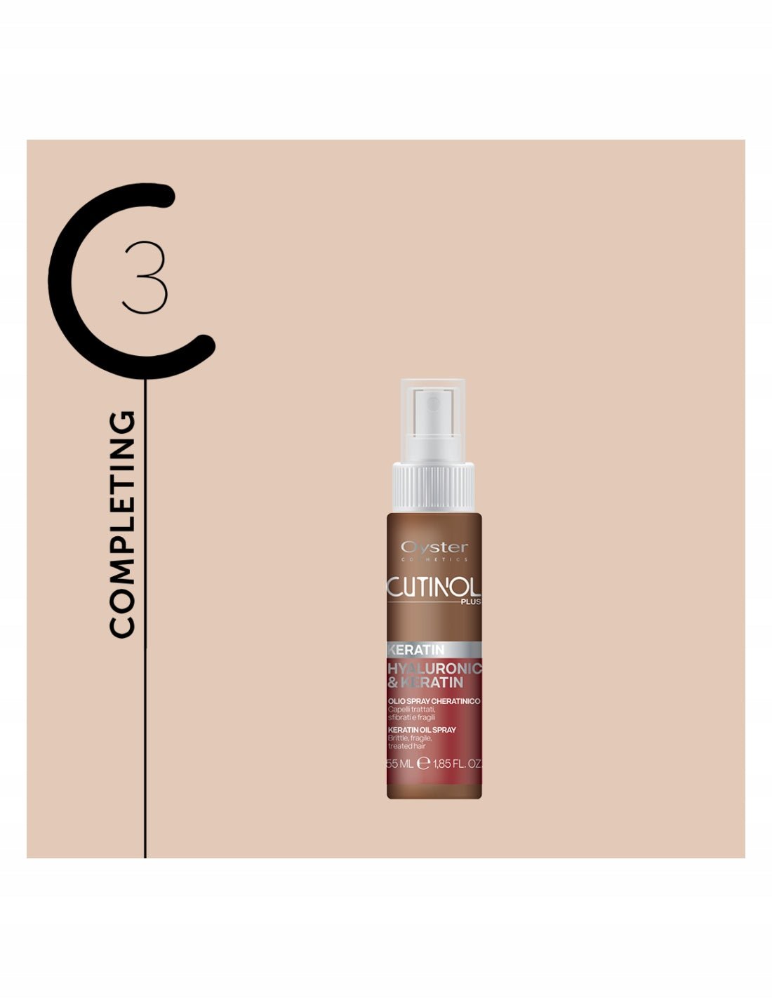 Oyster Cutinol Plus Keratin & Hyaluron Spray 150 ml. - dermes store