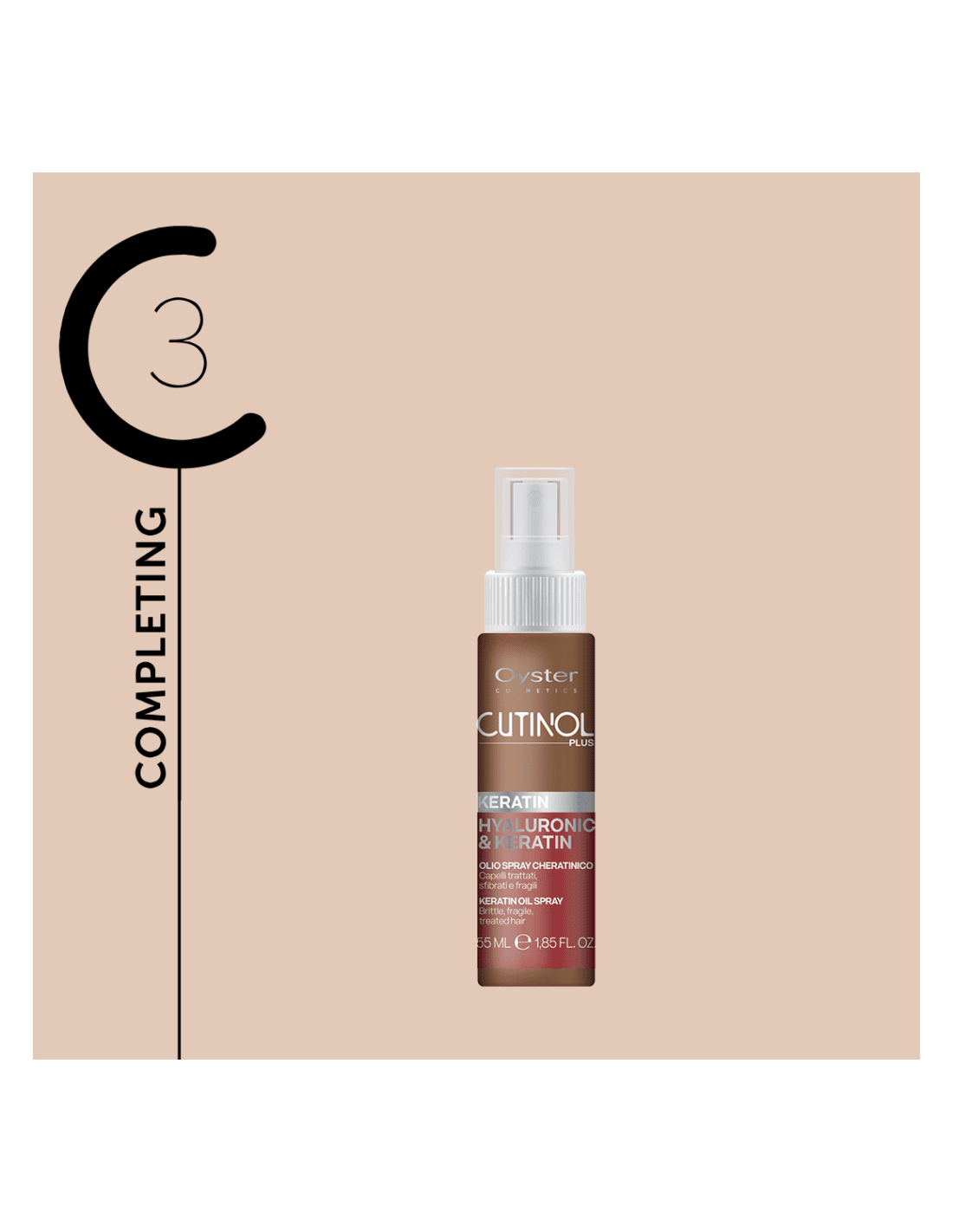 Oyster Cutinol Plus Keratin & Hyaluron Spray 150 ml. - dermes store