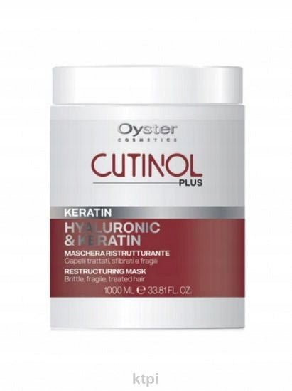OYSTER CUTINOL PLUS KERATIN&HYALUR. MASKA 1000ML - dermes store