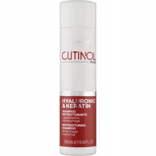OYSTER CUTINOL PLUS KERATIN&HYALUR. SZAMPON 250ML - dermes store