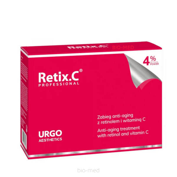 RETIX C 4% PROFESJONAL ZESTAW 5x2ml + 5x4g - dermes store