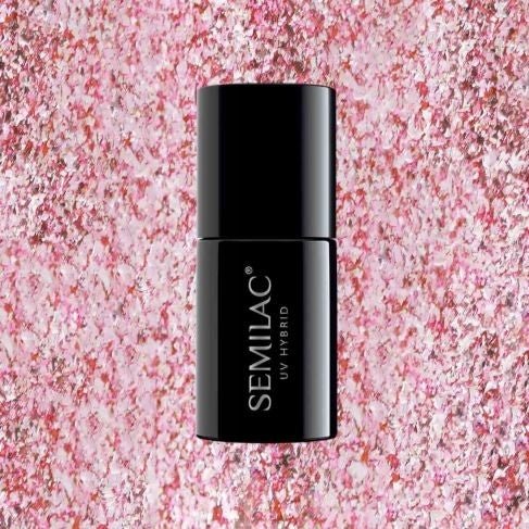SEMILAC 295 PEACH PINK SHIMMER 7ML. - dermes store