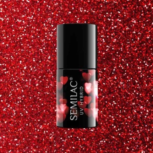 SEMILAC 318 BURGUNDY RED GILTER 7ML - dermes store