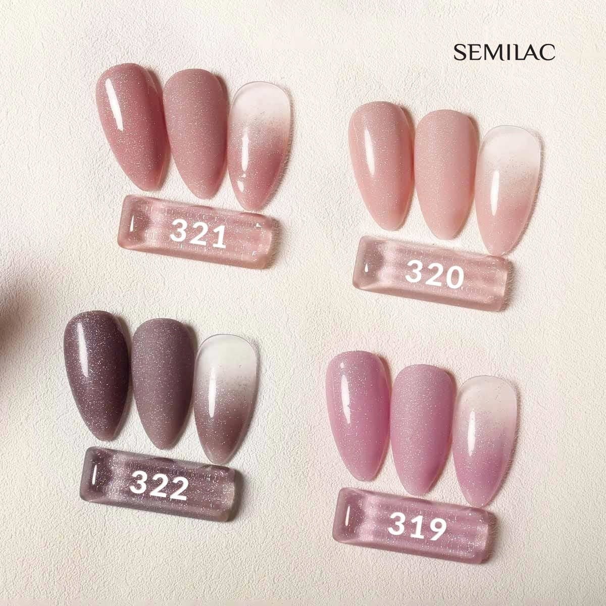 SEMILAC 322 SHIMMER DUST BROWN 7ML - dermes store