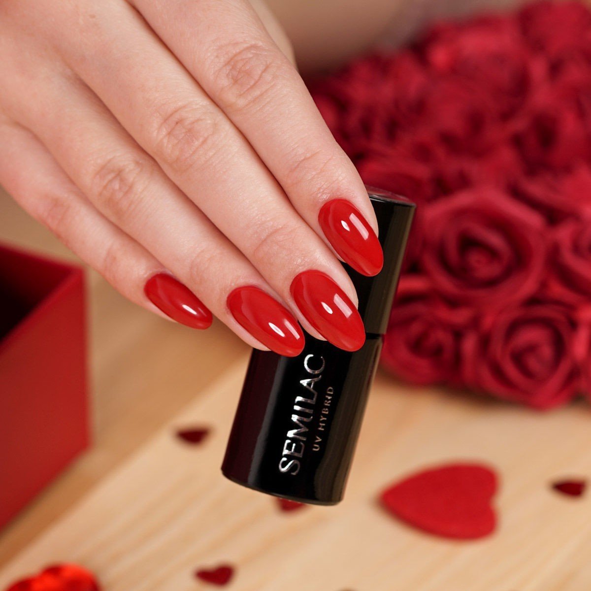 SEMILAC 345 GORGEOUS RED 7ML - dermes store