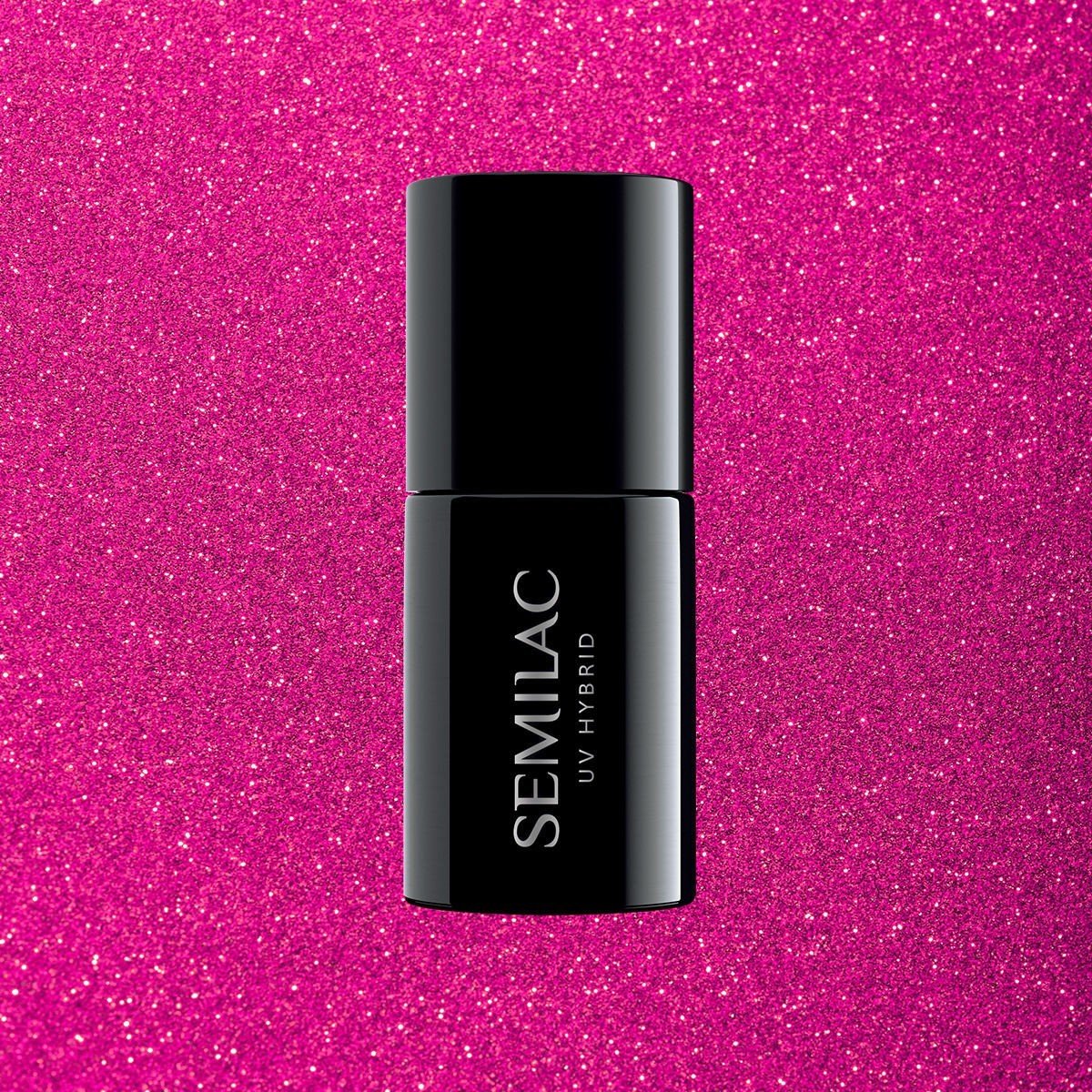 SEMILAC 348 CHARMUNG RUBY GLITER 7ML - dermes store