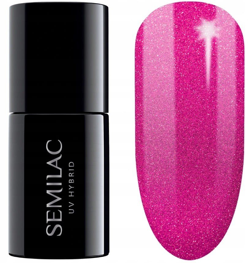 SEMILAC 348 CHARMUNG RUBY GLITER 7ML - dermes store