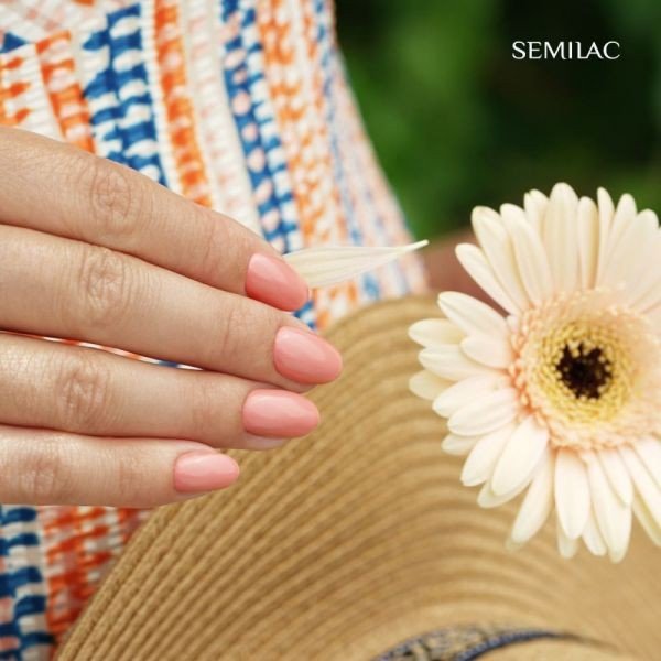 SEMILAC 371 VIVID CORAL 7 ML - dermes store