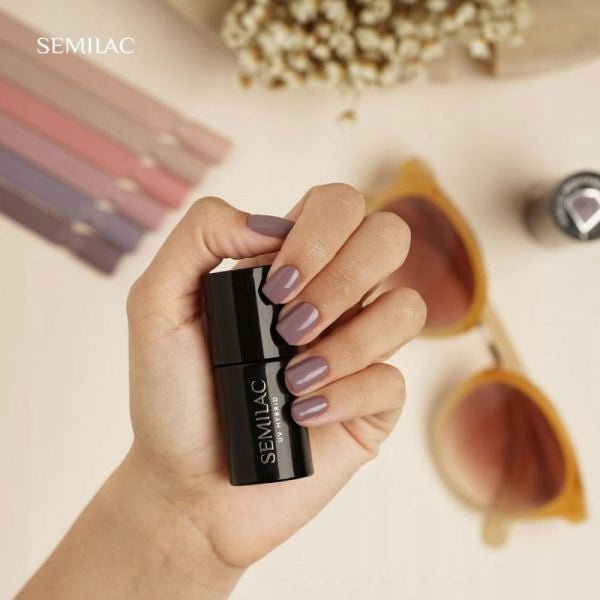 SEMILAC 373 MODERATE BURGUNDY 7 ML - dermes store