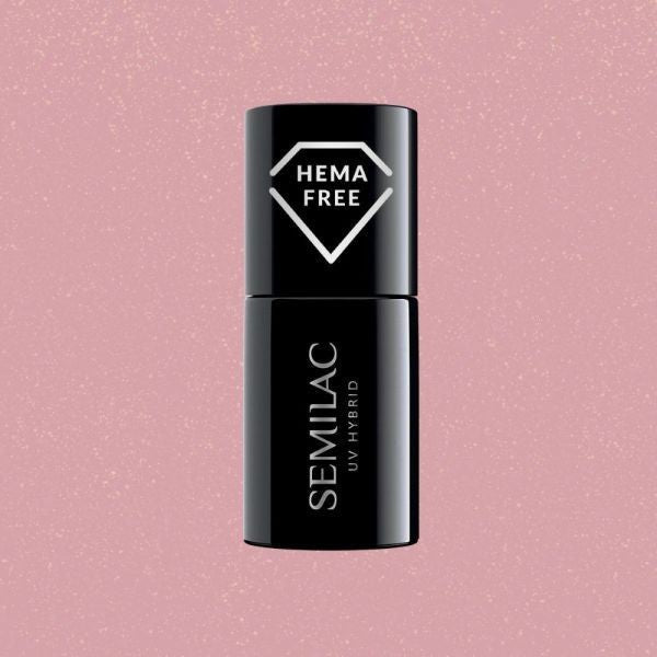 SEMILAC 376 SHIMMER STONE PINK DIAMOND 7 ML - dermes store