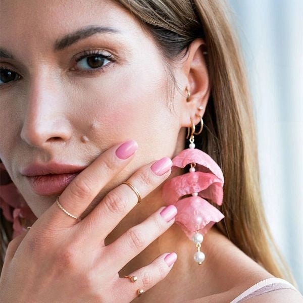 SEMILAC 376 SHIMMER STONE PINK DIAMOND 7 ML - dermes store
