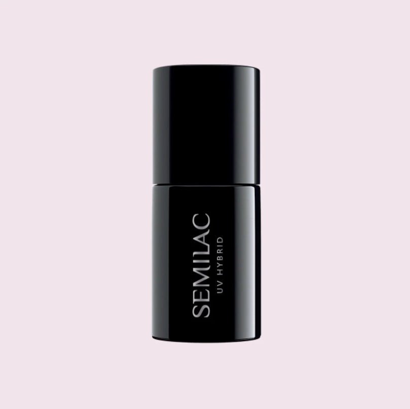 SEMILAC 385 LAKIER HYBRYDOWY PASTEL PINK SKY 7 ML - dermes store