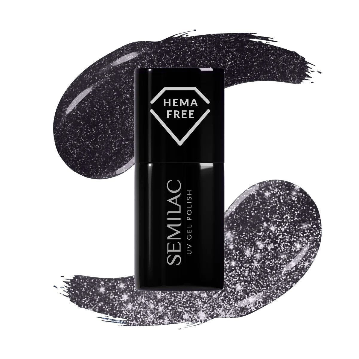 SEMILAC 399 LAKIER HYBRYDOWY DARK AND SPARK 7 ML - dermes store
