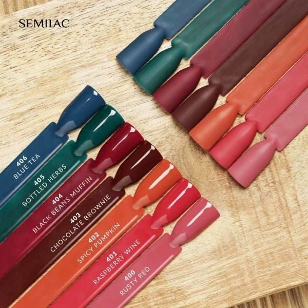 SEMILAC 400 RUSTY RED 7ML. - dermes store