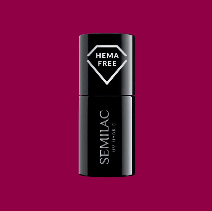 SEMILAC 436 POWERFUL BURGUNDY 7ML. - dermes store