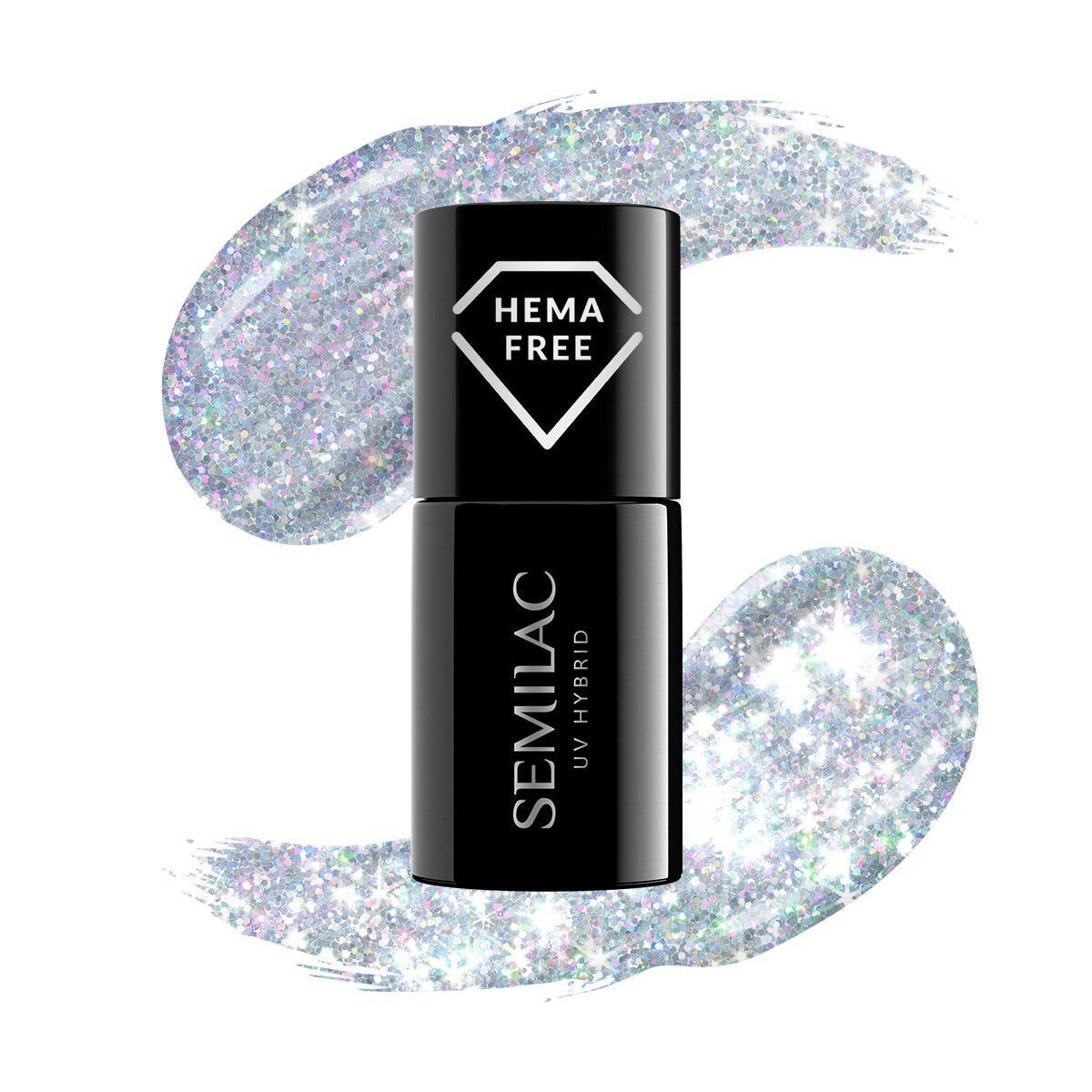 SEMILAC 460 SILVER FIREWRKS 7ML. - dermes store