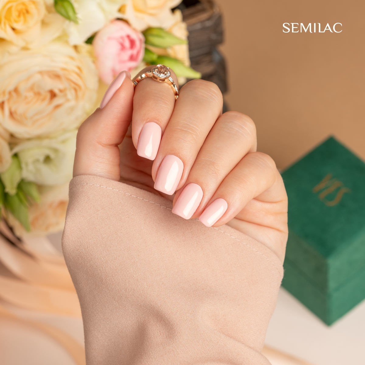 SEMILAC 575 LAKIER HYBRYDOWY BIDESMAID LIKE YOU - dermes store
