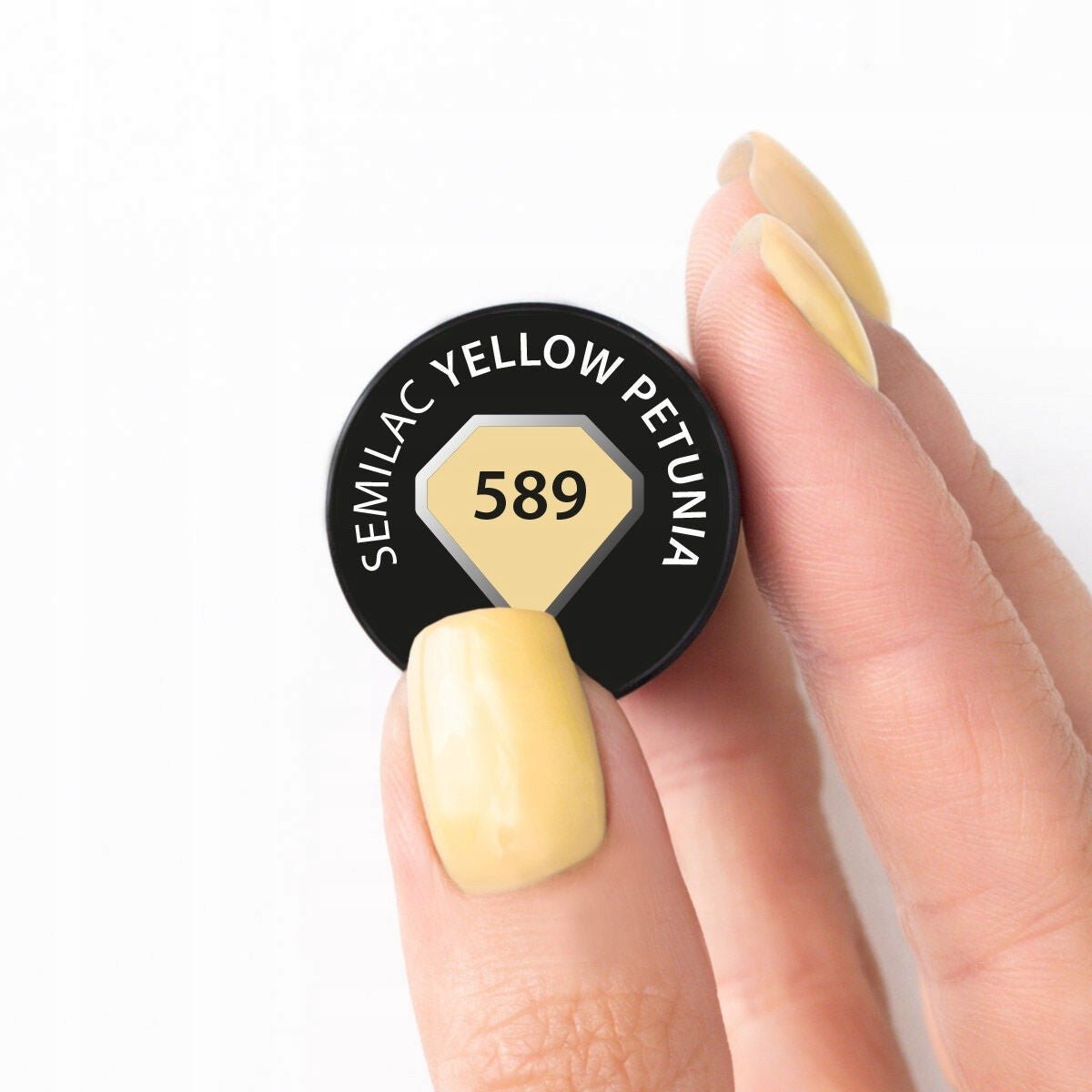 Semilac 589 Yellow Petunia 7 ml. - dermes store