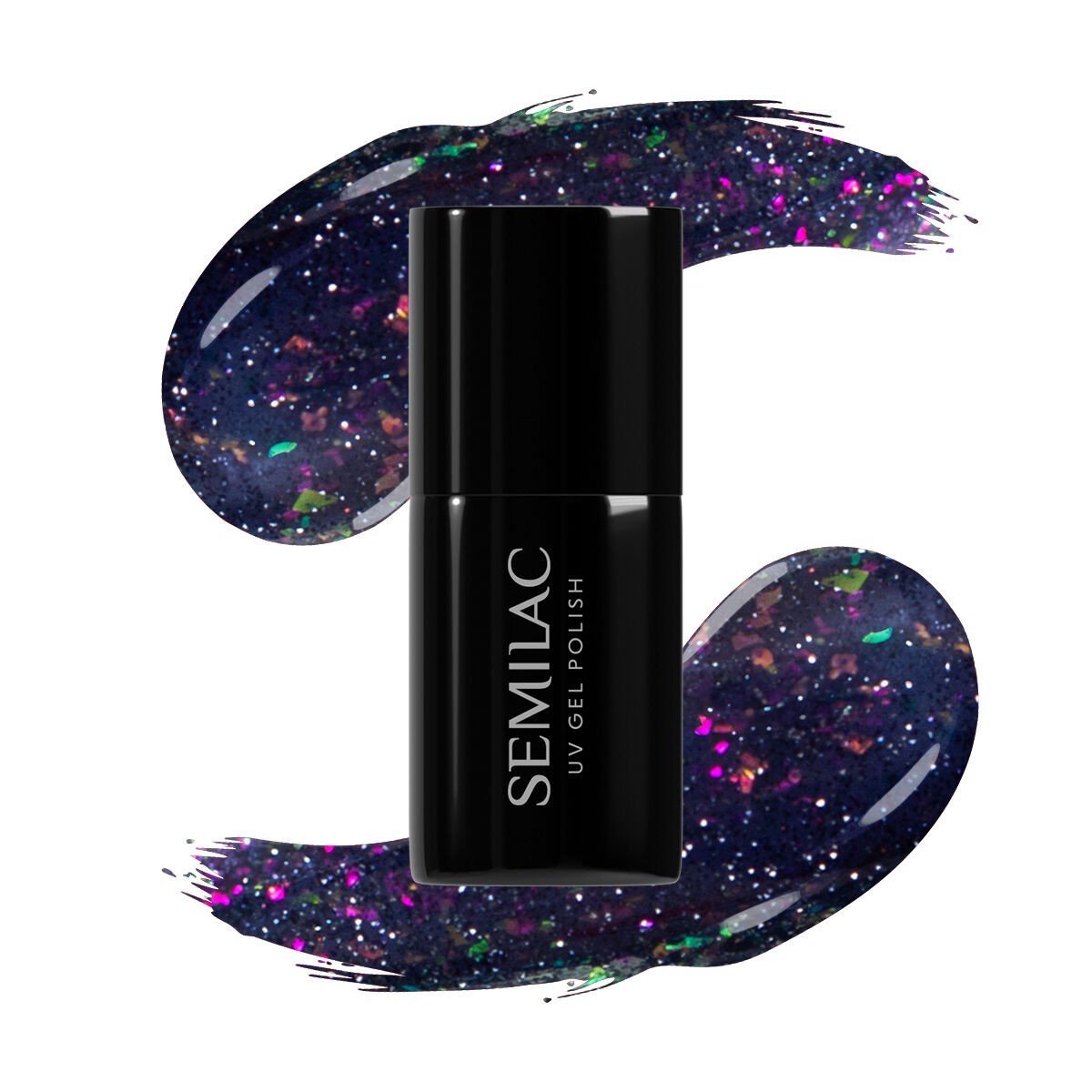 Semilac 611 Violet Night 7 ml. - dermes store