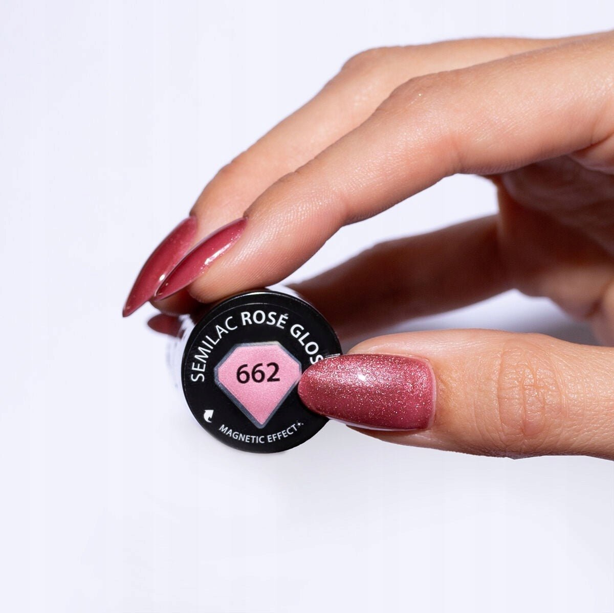 Semilac 662 Rose Gloss 7 ml - dermes store