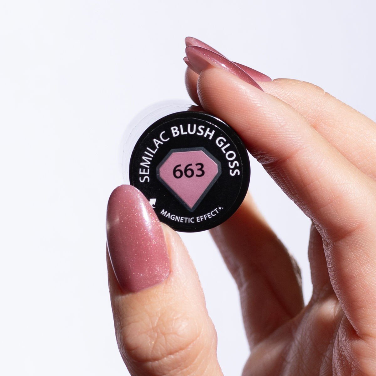 Semilac 663 Blush Gloss 7 ml. - dermes store