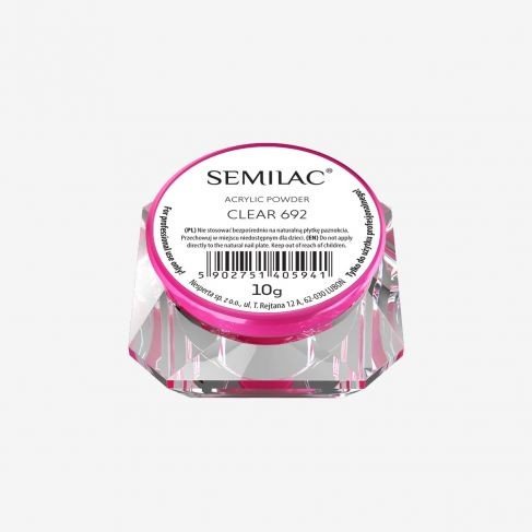SEMILAC 692 ACRYLIC POWDER CLEAR - dermes store