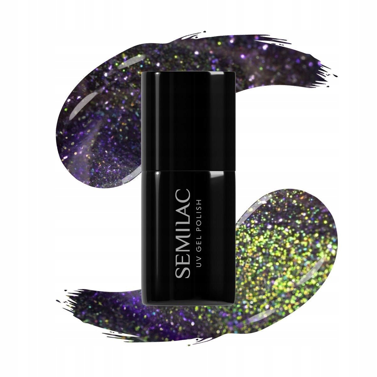 SEMILAC 825 GEL POLISH CYBER VIOLET 7 ML - dermes store