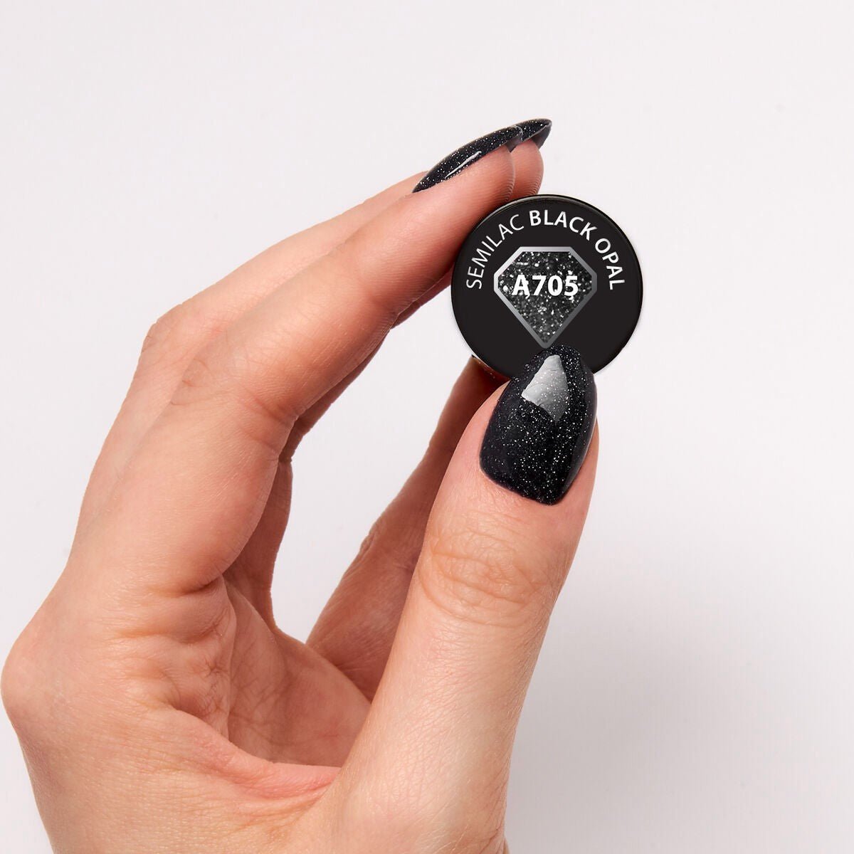 SEMILAC A705 BLACK OPAL 7ML - dermes store