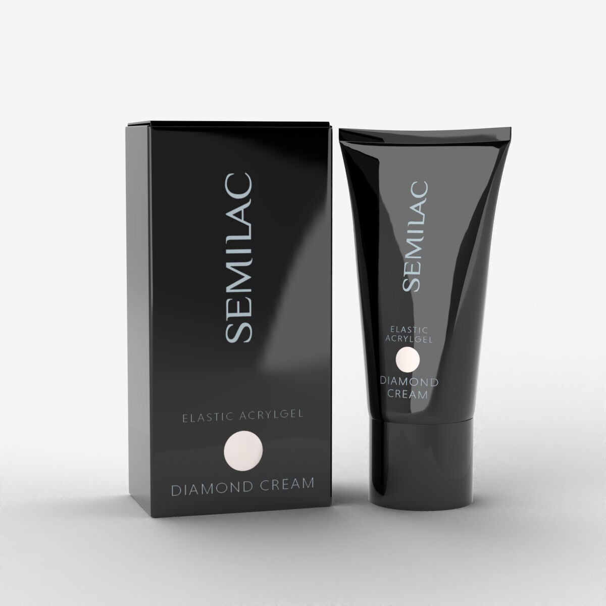 SEMILAC AKRYLOŻEL ELASTIC DIAMOND CREAM 30G - dermes store