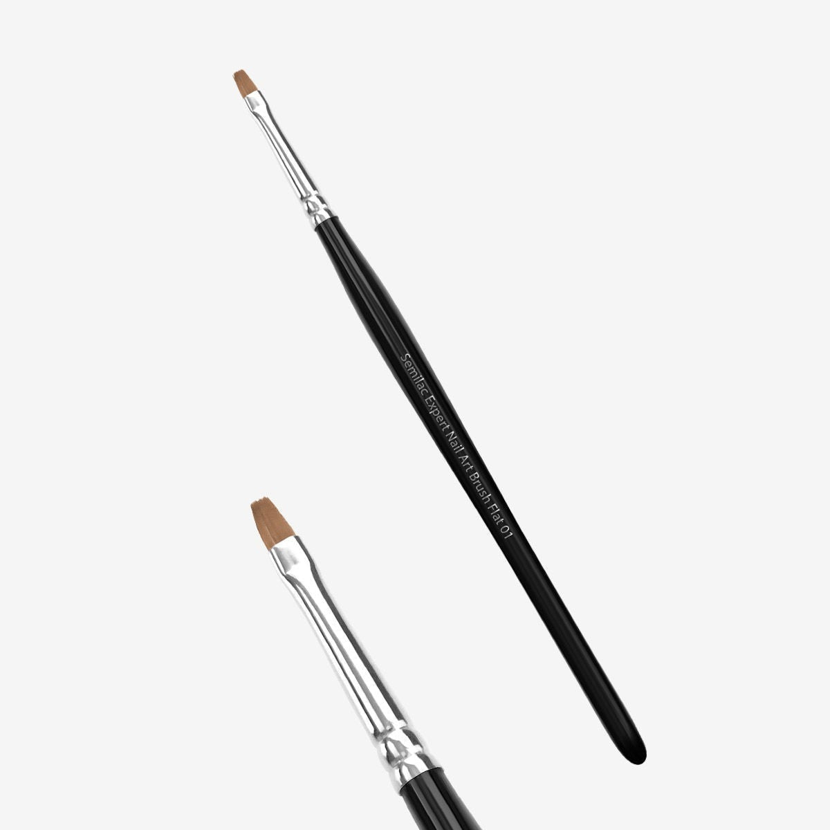 SEMILAC EXPERT NAIL ART BRUSH FLAT 01 - dermes store