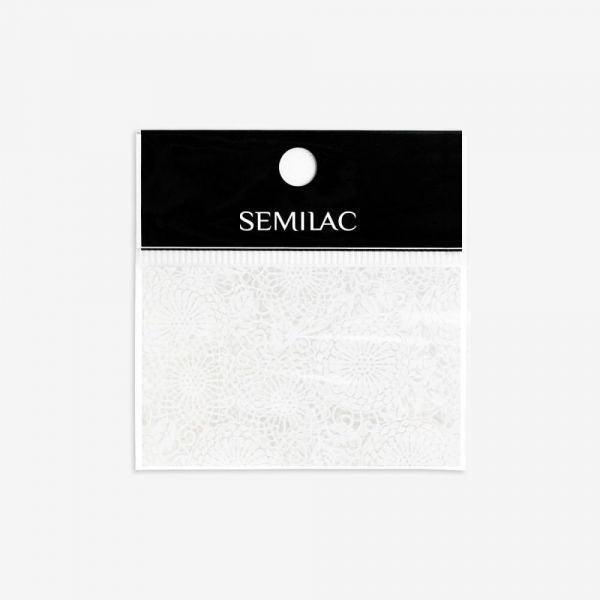 SEMILAC FOLIA TRANSFEROWA 14 WHITE LACE - dermes store