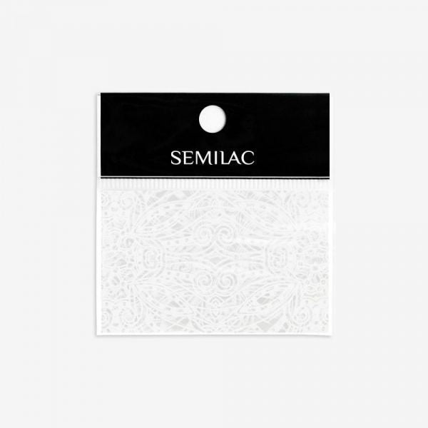 SEMILAC FOLIA TRANSFEROWA 15 WHITE LACE - dermes store