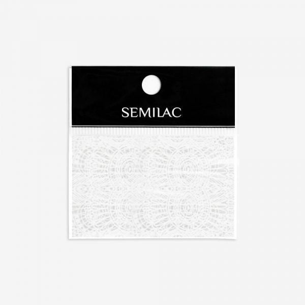 SEMILAC FOLIA TRANSFEROWA 16 WIHTE LACE - dermes store