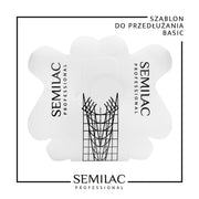 SEMILAC PROF. SZABLONY DO PRZEDŁUŻANIA PAZ.500 SZT - dermes store
