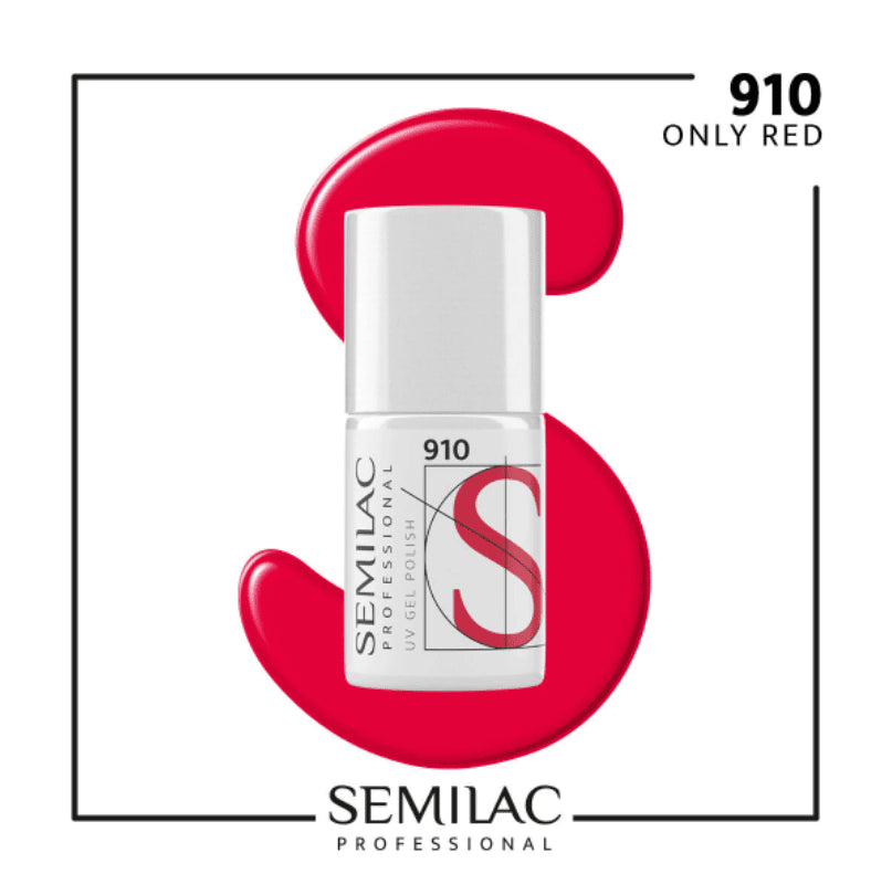 SEMILAC PROF.910 ONLY RED 7ML - dermes store