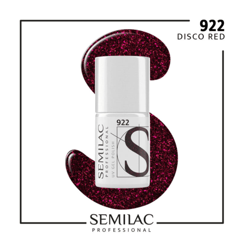 SEMILAC PROF.922 DISCO RED 7ML - dermes store
