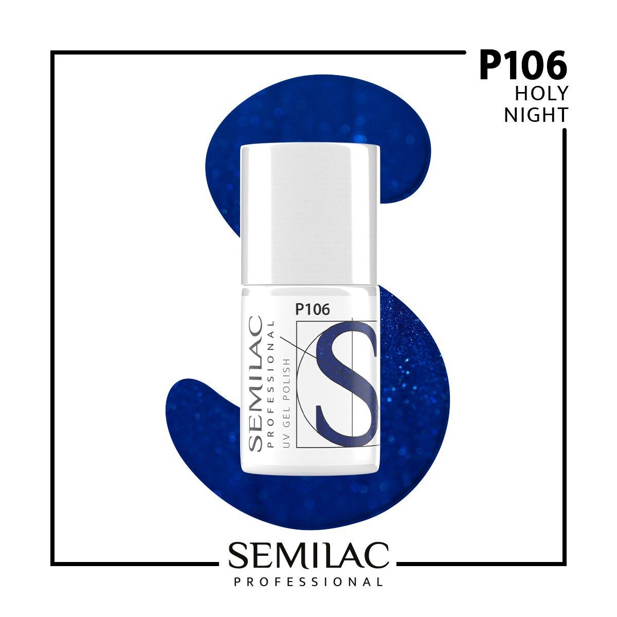 Semilac Professional 106 Holy Night 7 ml. - dermes store