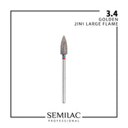 SEMILAC PROF.FREZ 3.4 GOLDEN 2W1 PŁOMIEŃ DUŻY - dermes store