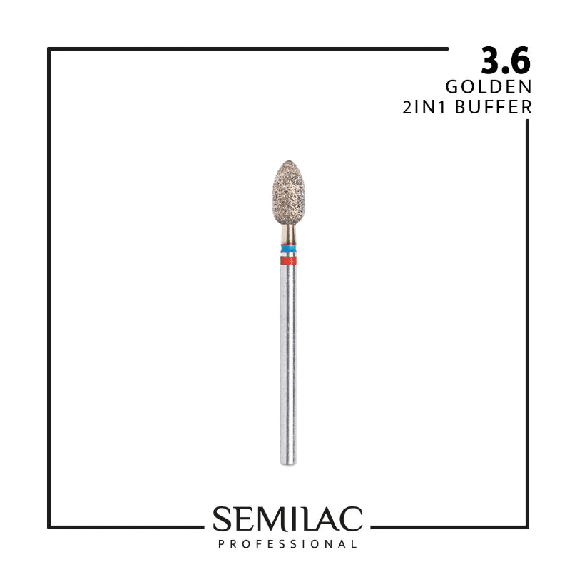 SEMILAC PROF.FREZ 3.6 GOLDEN 2W1 BUFFER - dermes store