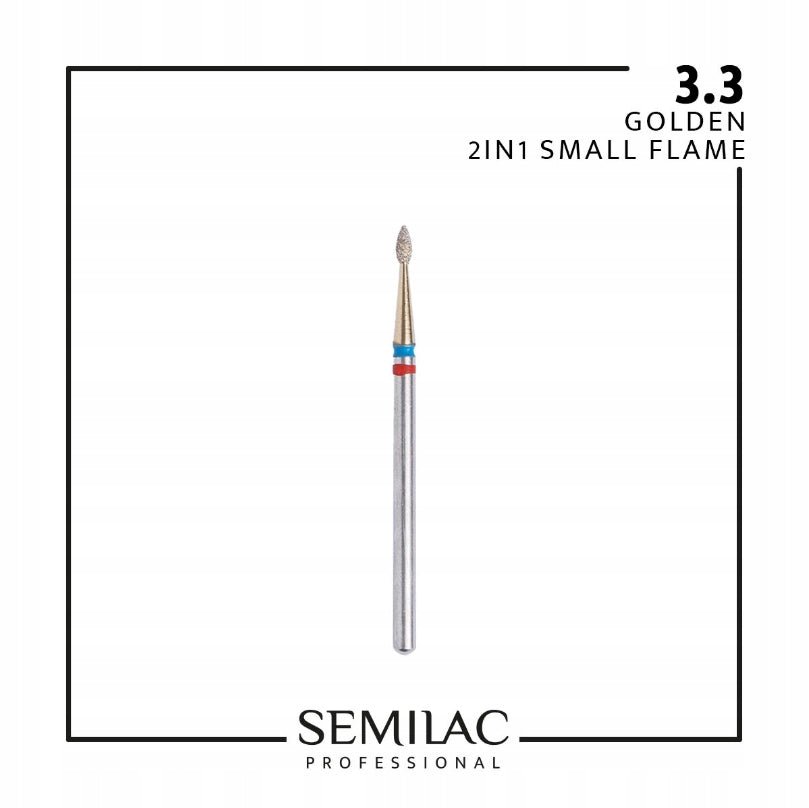 SEMILAC PROF.FREZ.3.3 GOLDEN 2W1 MAŁY PŁOMIEŃ - dermes store