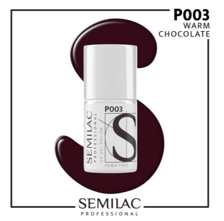 SEMILAC PROF.P003 WARM CHOCOLATE 7ML - dermes store
