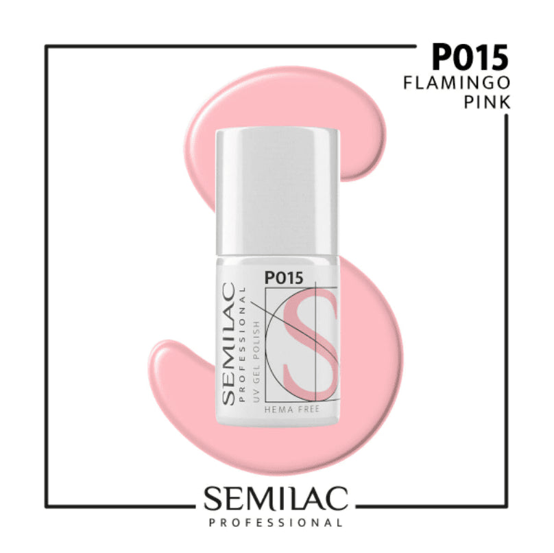 SEMILAC PROF.P015 PINK ICE CREAM 7ML - dermes store